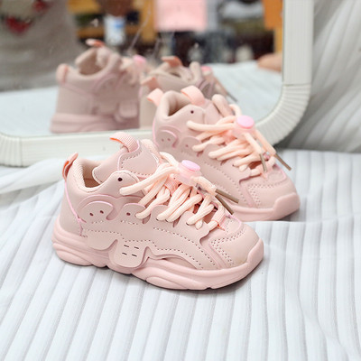 Zīdaiņu apavi zēniem Meitenes Elpojošas Pu Ādas Mazi Bērni Ikdienas kedas Neslīdoši Bērnu Sporta Apavi Tenisa Skriešanas Apavi