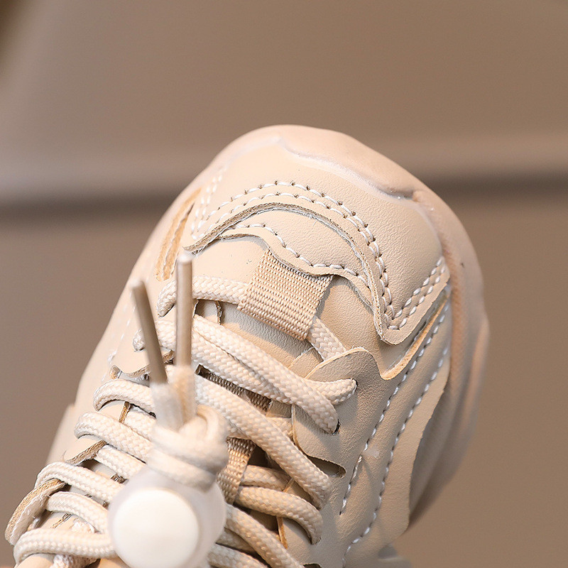 Zīdaiņu apavi zēniem Meitenes Elpojošas Pu Ādas Mazi Bērni Ikdienas kedas Neslīdoši Bērnu Sporta Apavi Tenisa Skriešanas Apavi