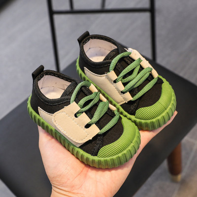 Bērnu ikdienas apavi Zēniem Meitenēm Audekla apavi Mode Viegli, Mīksti Bērnu Dzīvokļi Pretslīdēšanas Mazuļu Apavi Mazuļu Apavi Bērniem Čības