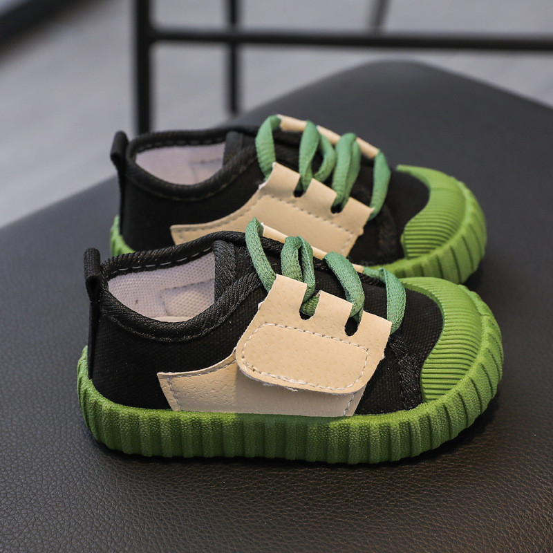 Bērnu ikdienas apavi Zēniem Meitenēm Audekla apavi Mode Viegli, Mīksti Bērnu Dzīvokļi Pretslīdēšanas Mazuļu Apavi Mazuļu Apavi Bērniem Čības