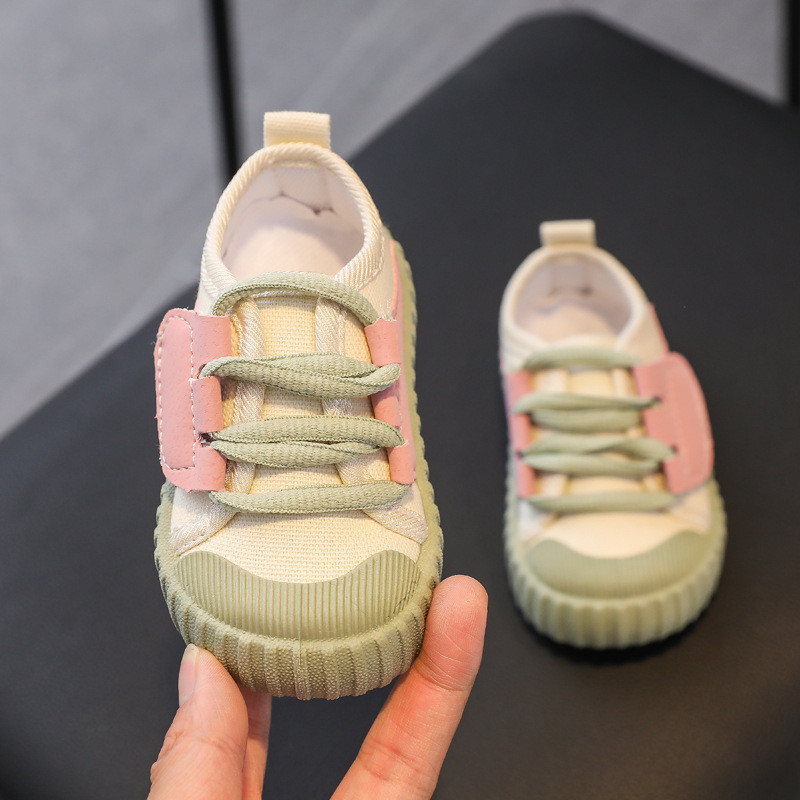 Bērnu ikdienas apavi Zēniem Meitenēm Audekla apavi Mode Viegli, Mīksti Bērnu Dzīvokļi Pretslīdēšanas Mazuļu Apavi Mazuļu Apavi Bērniem Čības