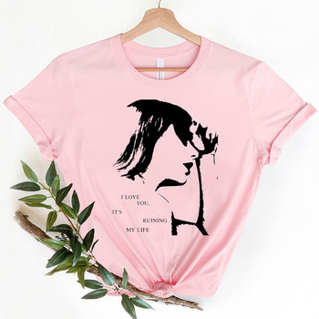 Σ \'αγαπώ Καταστρέφει τη ζωή μου The Eras Tour Tees The Tortured Poets All Is Fair in Love and Poetry Tshirts Νέο άλμπουμ Merch Y2K