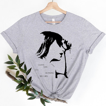 Σ \'αγαπώ Καταστρέφει τη ζωή μου The Eras Tour Tees The Tortured Poets All Is Fair in Love and Poetry Tshirts Νέο άλμπουμ Merch Y2K