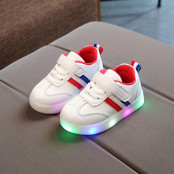 Παιδικά φωτεινά αθλητικά παπούτσια Παιδικά αθλητικά παπούτσια με φώτα για αγόρια κορίτσια Λαμπερά παπούτσια Casual παιδικά παπούτσια μόδας Led Sneakers Μέγεθος 21-30