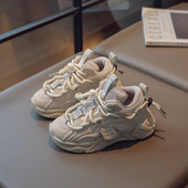 Bērnu sporta apavi Tīkla biezas kedas zēniem, meitenēm, neslīdošiem, maziem bērniem, skriešanas apaviem, skolas tenisam 4-16 g. pavasara vasara