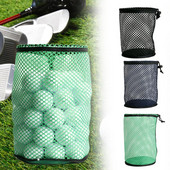 Geantă de plasă de golf din nailon Golf Tenis 12/24/48 Husă pentru transportul mingii Saci de golf Geantă de depozitare pentru sport în aer liber în interior Accesorii pentru golf