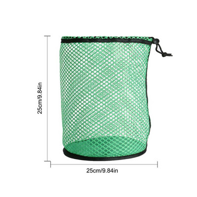 Geantă de plasă de golf din nailon Golf Tenis 12/24/48 Husă pentru transportul mingii Saci de golf Geantă de depozitare pentru sport în aer liber în interior Accesorii pentru golf