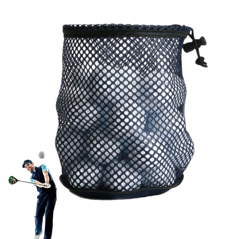 Geantă de plasă de golf din nailon Golf Tenis 12/24/48 Husă pentru transportul mingii Saci de golf Geantă de depozitare pentru sport în aer liber în interior Accesorii pentru golf