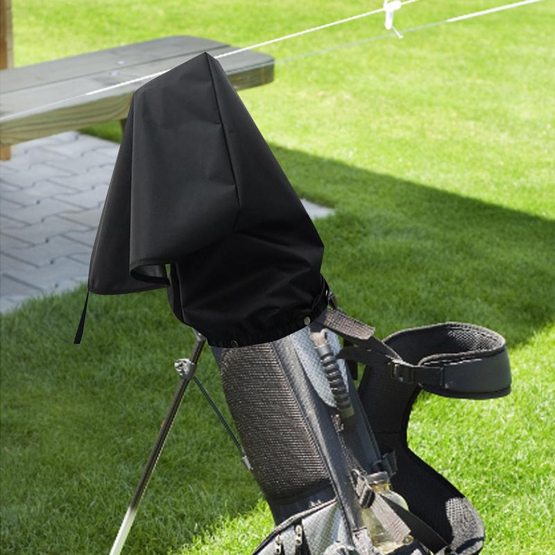 Golfa soma lietus pārsegs viegls un pārnēsājams klubu somas lietusmētelis viegli tīrāms golfa somas lietus pārsegs golfa piederumi dropship