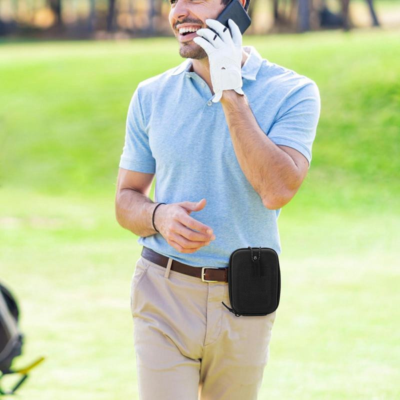 Kutija za daljinomjer za golf Poklopac školjke Laserski mjerač udaljenosti Torba za pohranu s karabinerom Univerzalna torba za golf s patentnim zatvaračem
