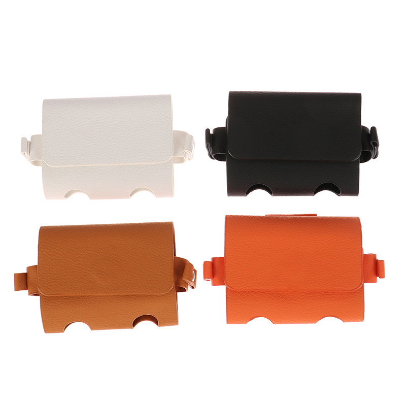 Golfa bumbas ādas soma āra sporta golfa vidukļa soma Golf Tee Mini Pocket Golf Viegla ādas soma Golfa sporta piederumi