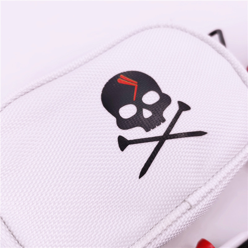 Mini rāvējslēdzējs SKULL Maza golfa bumbu soma Golfa aksesuāri Somas Sporta preces Pārnēsājamas kabatas 3 krāsas