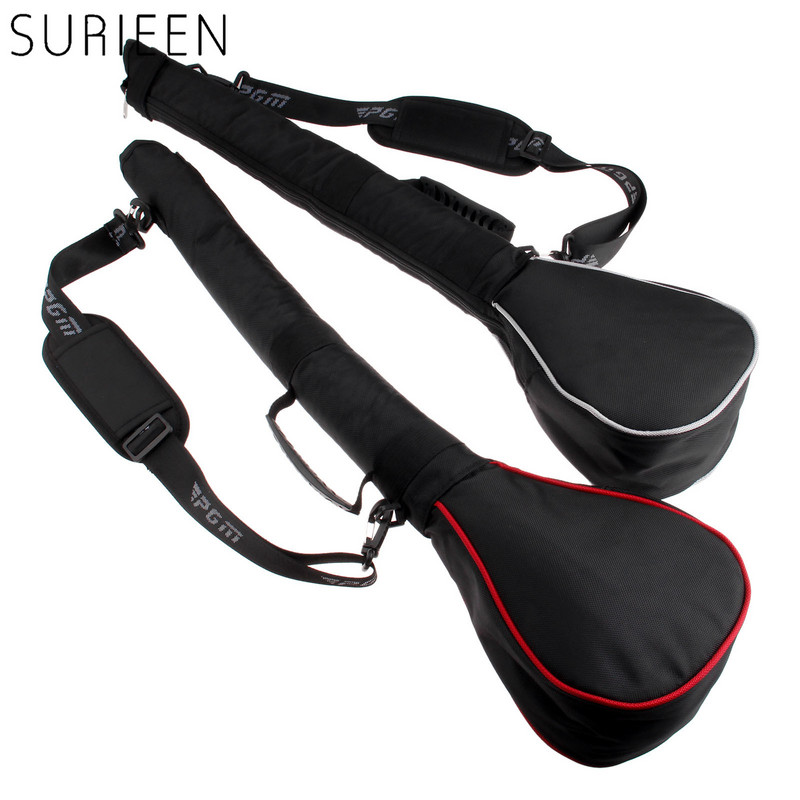 SURIEEN Genți de golf pentru antrenament în aer liber, geantă pentru pistol de golf, ambalată, design pliabil, portabil - poate stoca 3 crose de golf