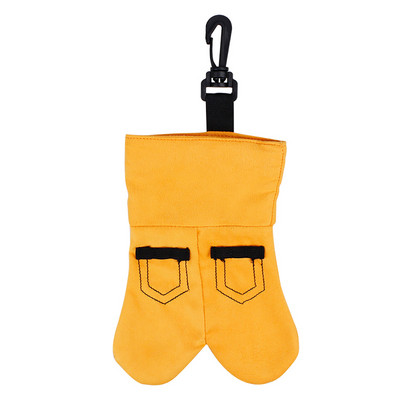 Pārnēsājams neliels golfa tējbumbiņu turētājs maisiņš Šķiedras uzglabāšanas soma piederumi