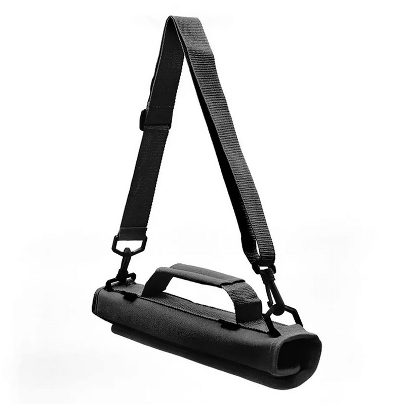 Vīriešu golfa somu statīva soma Mini viegla neilona soma pārnēsājama golfa treniņu futrālis ar regulējamu plecu siksnu