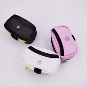 Mini torbica s patentnim zatvaračem Mala golf loptica Torbica oko struka s 3 majice 11x6x7cm džepovi s oznakom kostura 3 boje