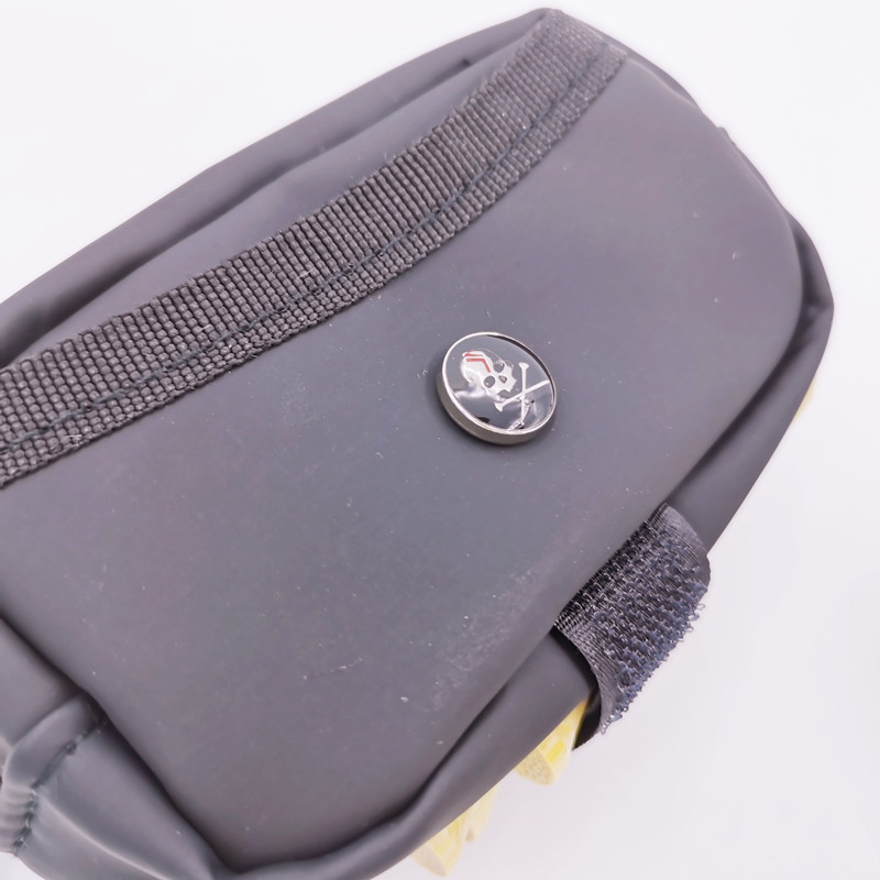 Mini torbica s patentnim zatvaračem Mala golf loptica Torbica oko struka s 3 majice 11x6x7cm džepovi s oznakom kostura 3 boje