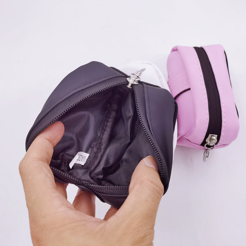 Mini torbica s patentnim zatvaračem Mala golf loptica Torbica oko struka s 3 majice 11x6x7cm džepovi s oznakom kostura 3 boje