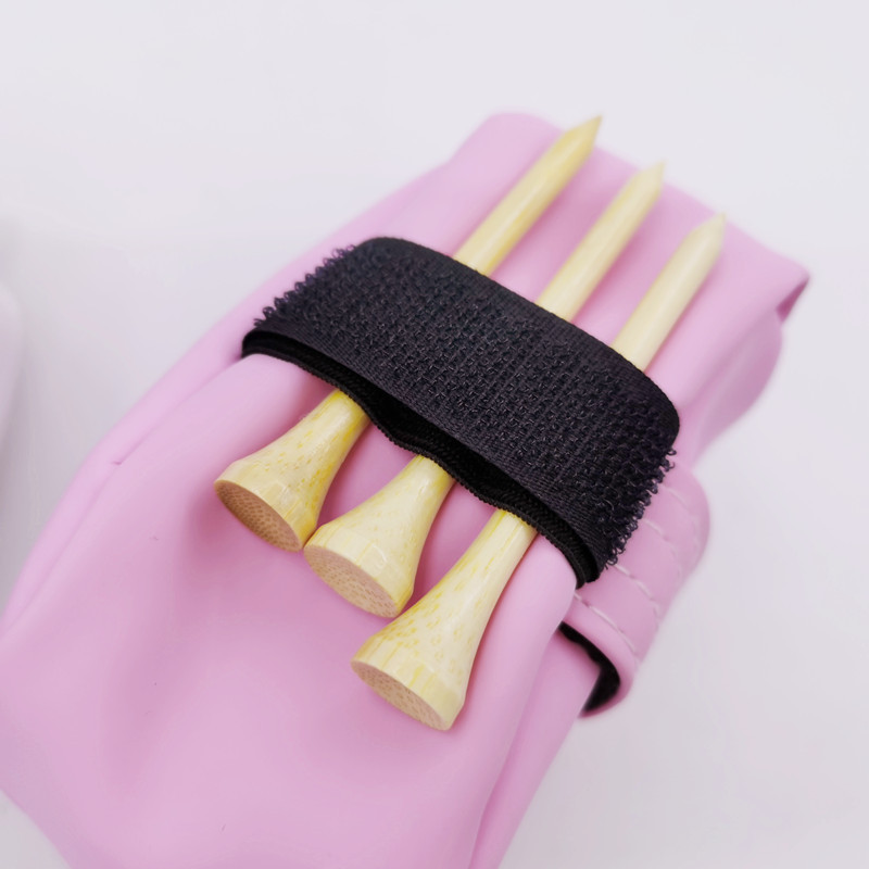 Mini torbica s patentnim zatvaračem Mala golf loptica Torbica oko struka s 3 majice 11x6x7cm džepovi s oznakom kostura 3 boje