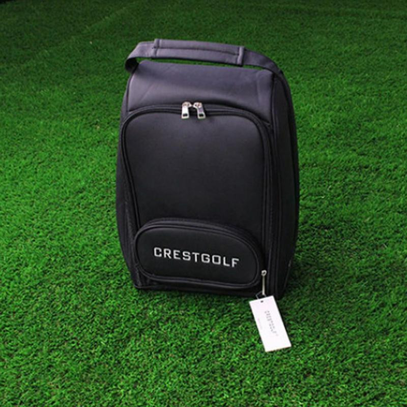 Golfa apavu soma vīriešiem PU putekļu necaurlaidīgs uzglabāšanas organizators ar rāvējslēdzēju Putekļu necaurlaidīgs uzglabāšanas organizators brīvdabas ceļojumiem brīvdienām un