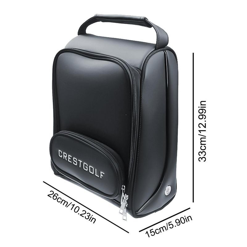 Golfa apavu soma vīriešiem PU putekļu necaurlaidīgs uzglabāšanas organizators ar rāvējslēdzēju Putekļu necaurlaidīgs uzglabāšanas organizators brīvdabas ceļojumiem brīvdienām un