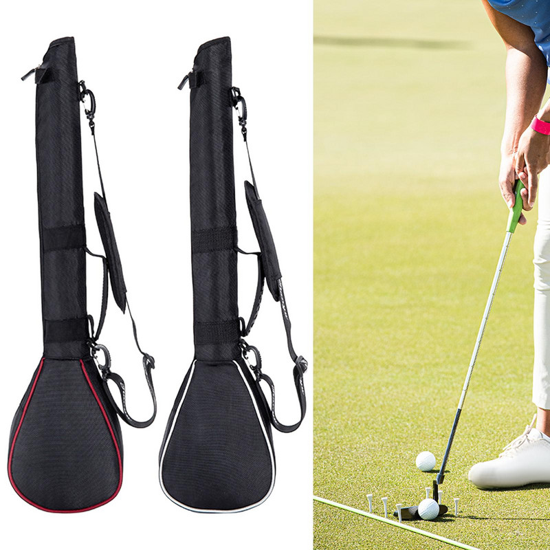 Golf utazótáska klubvédő cipzár Golf hordtáska golfütő táska golfpálya gyakorláshoz női férfiak kültéri sport golfütők