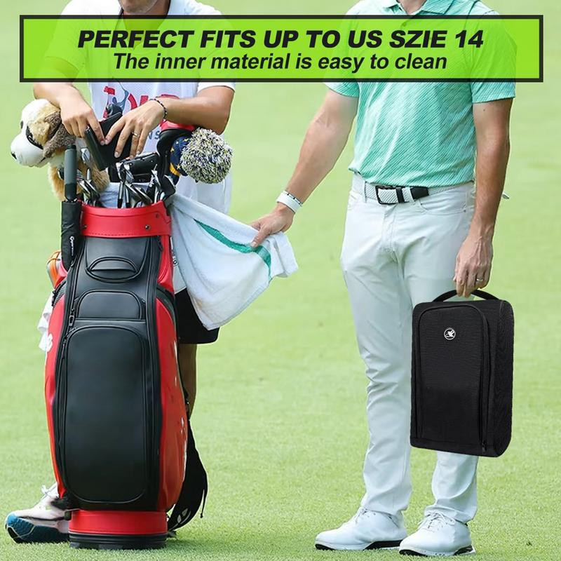 Genți pentru pantofi de golf Geantă portabilă pentru pantofi Geantă pentru pantofi sport ușor cu fermoar Genți pentru pantofi de călătorie impermeabile Rechizite pentru golf