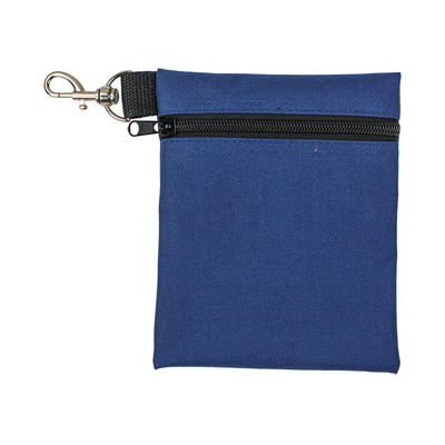 CRESTGOLF torba za golf majice 14*17 CM torbica s lopticama na patentni zatvarač s metalom Pohranite svoje majice savršen dar za golf igrače 2 boje