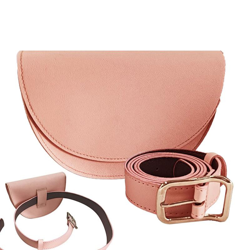 Torba za golf oko struka PU kožna daljinomjer, džep za golf lopticu Fanny Bag Torba za pohranu mobitela s remenom od 105 cm Dodaci za golf