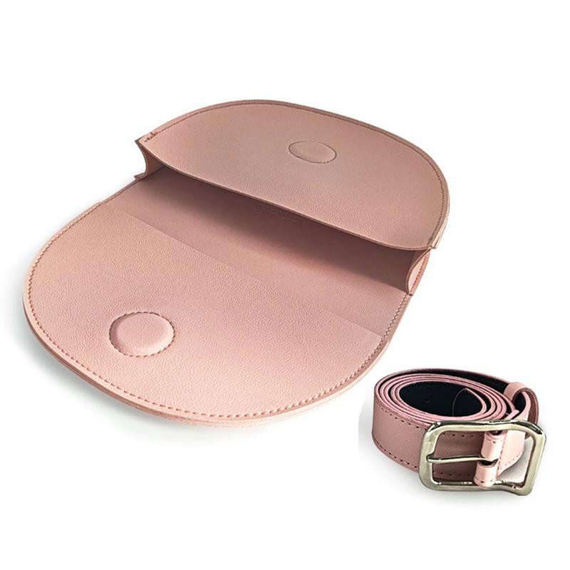 Torba za golf oko struka PU kožna daljinomjer, džep za golf lopticu Fanny Bag Torba za pohranu mobitela s remenom od 105 cm Dodaci za golf