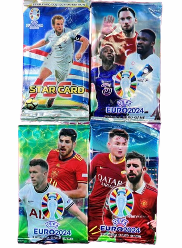 Карти за игра, Футболисти, Картонени, 10 бр.