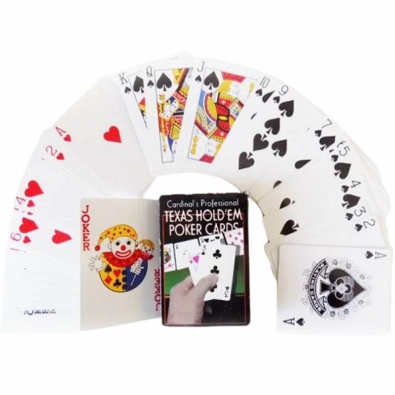 Карти за игра, TEXAS HOLDEM, За покер, Картонени