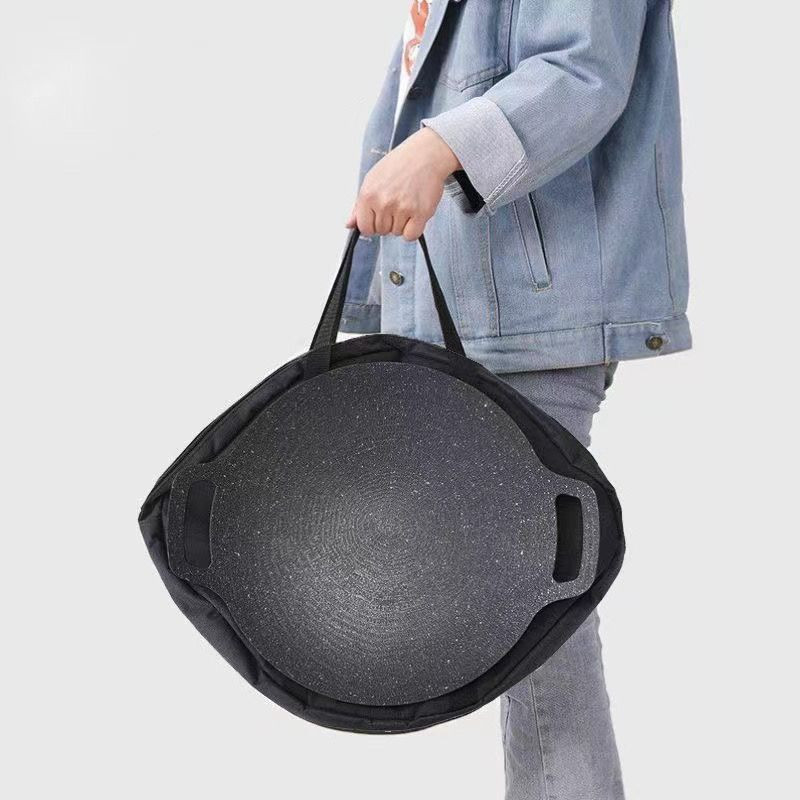 Āra kempinga grila šķīvis korejiešu grila panna Pārnēsājama cepšanas panna gaļas katls grila šķīvis pārgājieniem piknikam