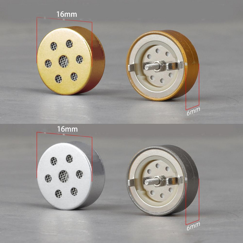 16 mm „pasidaryk pats“ mikrofonas didelės diafragmos kasetės šerdies kapsulė, vienakryptė kvietinė šerdis 70HZ-15KHZ, skirta studijiniam įrašymui, kondensatoriaus mikrofonas