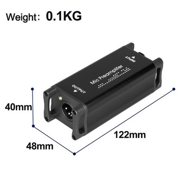 Alctron MA-1 Microphone Preamp Booster Drop Shipping