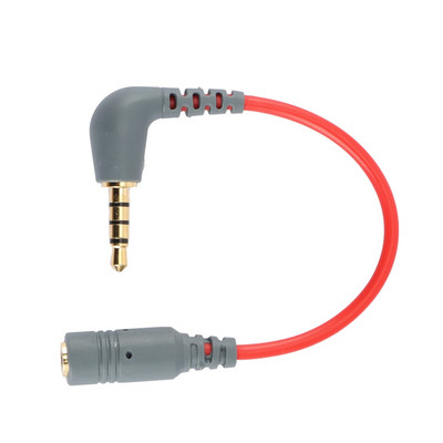 Zamjenski mikrofonski kabel za Rode 3,5 mm TRRS muški na ženski TRS adapter Dodaci za mikrofon