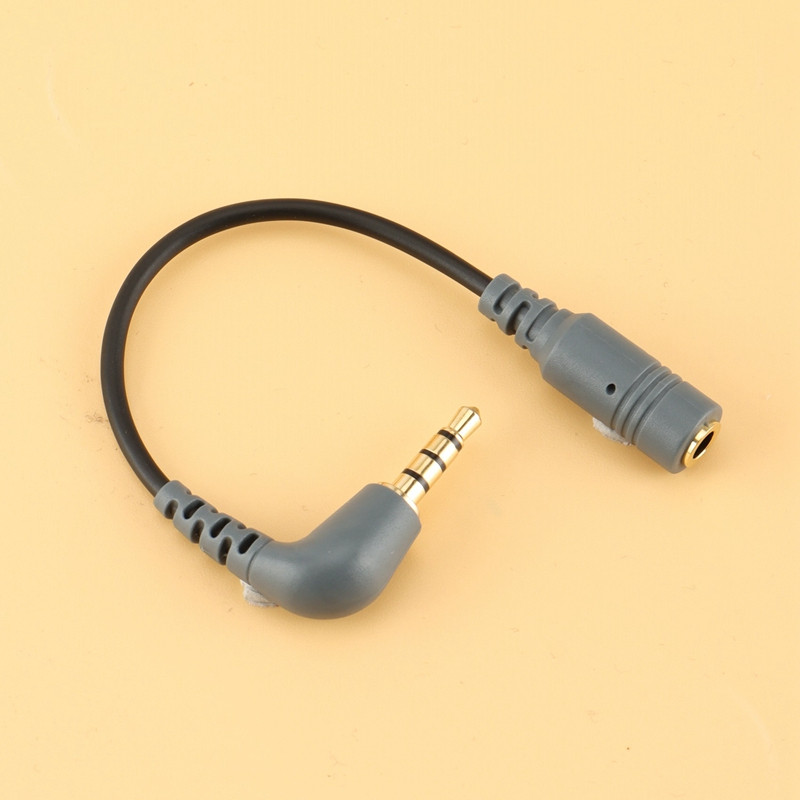 Pakaitinis mikrofono kabelis, skirtas Rode 3,5 Mm TRRS kištukinis ir moteriškas TRS adapterio mikrofono priedai