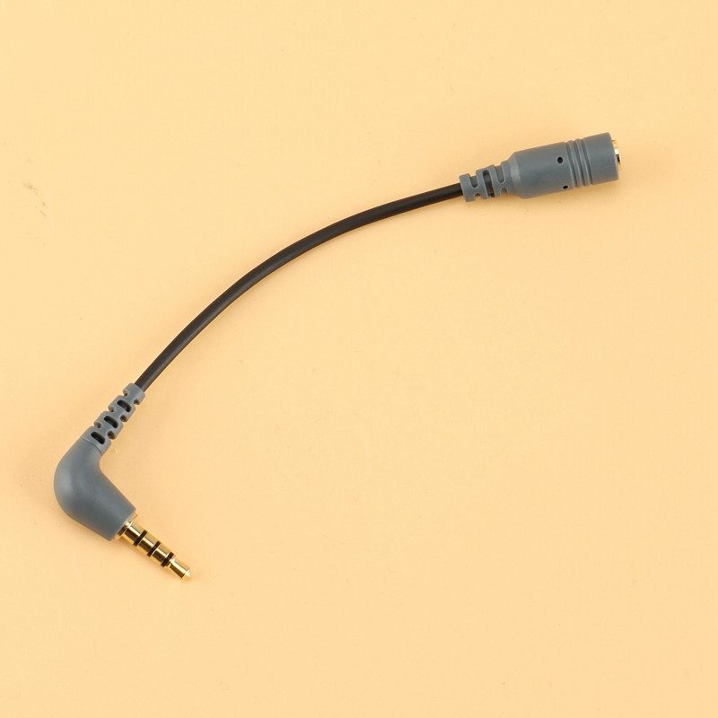 Pakaitinis mikrofono kabelis, skirtas Rode 3,5 Mm TRRS kištukinis ir moteriškas TRS adapterio mikrofono priedai