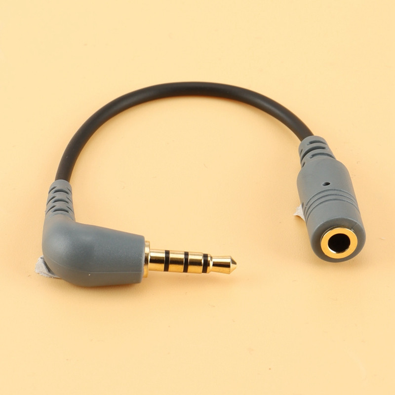 Pakaitinis mikrofono kabelis, skirtas Rode 3,5 Mm TRRS kištukinis ir moteriškas TRS adapterio mikrofono priedai