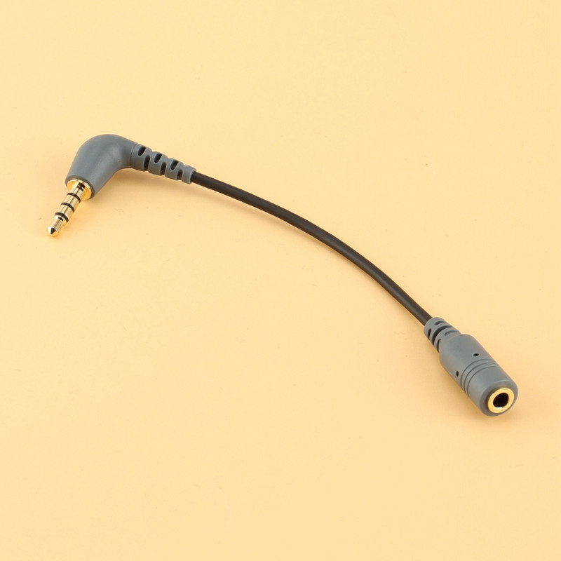 Pakaitinis mikrofono kabelis, skirtas Rode 3,5 Mm TRRS kištukinis ir moteriškas TRS adapterio mikrofono priedai