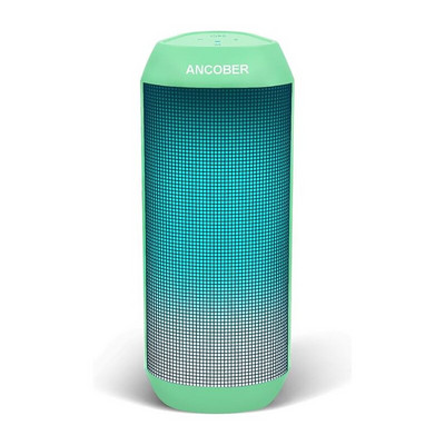 Pārnēsājams bezvadu Bluetooth skaļrunis, 15 W stereo skaņa, LED gaismas dinamiskie režīmi, ūdensizturīgi Bluetooth skaļruņi BT5.3, TWS savienošana pārī