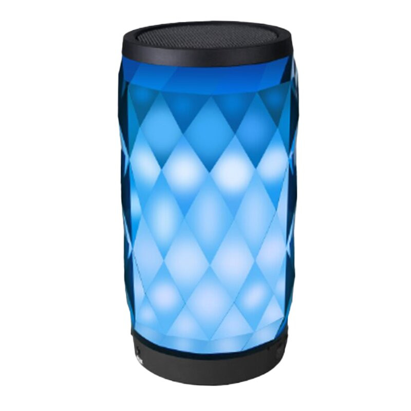 LED Bluetooth skaļrunis ar skārienjutīgu gaismu, āra pārnēsājama Skaņas kaste, piemērota nakts, pludmales, velosipēdiem, dāvanām