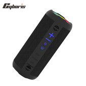 „Cyboris S9“ nešiojamasis „Bluetooth“ garsiakalbis, 20 W IPX6, atsparus vandeniui, galingas garso dėžutės žemųjų dažnių stiprinimas, dvigubai sujungiami tikri belaidžiai RGB garsiakalbiai