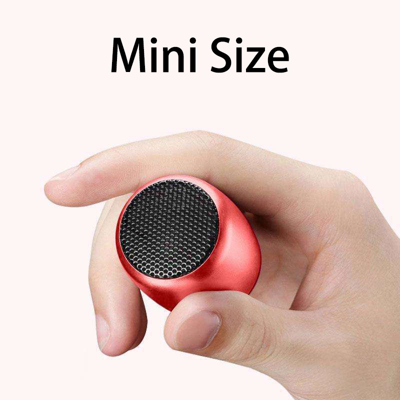 Difuzoare TWS Telefon mobil portabil cu mâinile libere Difuzor wireless Bluetooth Subwoofer mic Cutie de sunet bas Mini casetă de sunet metal