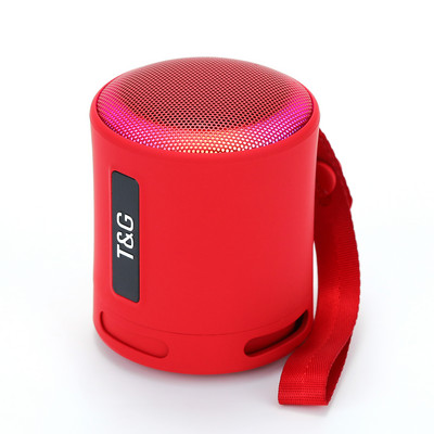 TG373 pārnēsājamie Bluetooth skaļruņi TWS Outdoor Mini Music Box 1500mAh LED gaismas zemfrekvences skaļruņa atbalsts USB/TF karte viedtālruņa datoram