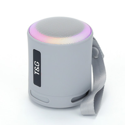 TG373 pārnēsājamie Bluetooth skaļruņi TWS Outdoor Mini Music Box 1500mAh LED gaismas zemfrekvences skaļruņa atbalsts USB/TF karte viedtālruņa datoram