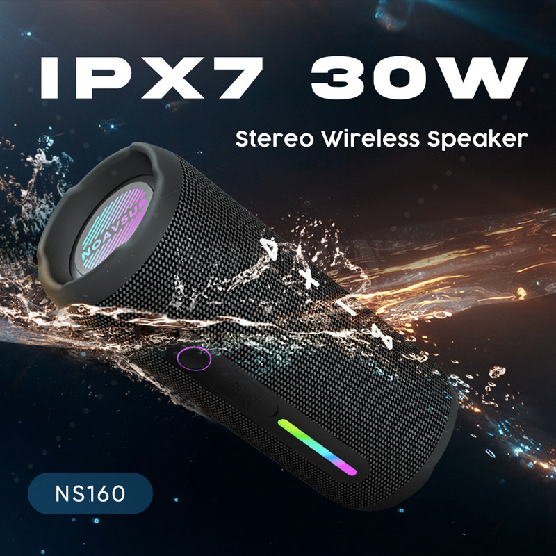 Jauni 2023. gada produkti Mini portatīvie TWS Stereo Super Bass IPX7 Ūdensizturīgi Bluetooth skaļruņi Āra skaļš BT skaļrunis ar zemfrekvences skaļruni