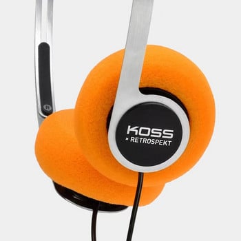 Koss KPH40 Retrospekt леки слушалки с микрофон над ухото hifi звук музика слушалки 3,5 мм щепсел за телефони компютри