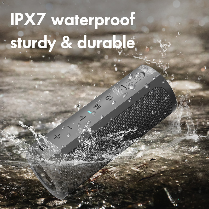 XDOBO 50 W Bluetooth skaļrunis pārnēsājams IPX7 TWS bezvadu skaļrunis BT TF Play Outdoor Heavy Bass 6600mAh barošanas banka viedtālrunim