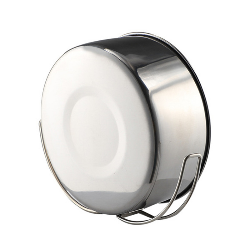 Roostevabast terasest õues kasutamiseks mõeldud kööginõude komplekt matkamiseks seljakotisõiduks toiduvalmistamiseks piknikukaussi pottide komplekt